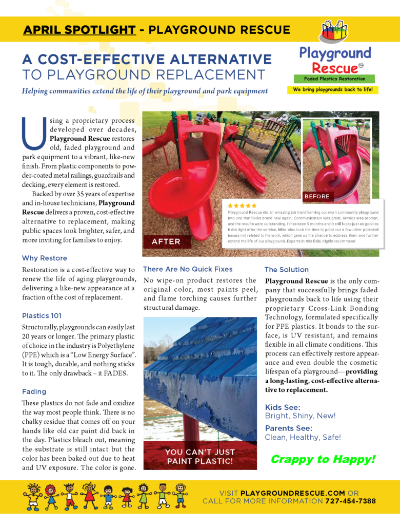 Spotlight Article on Playground Rescue