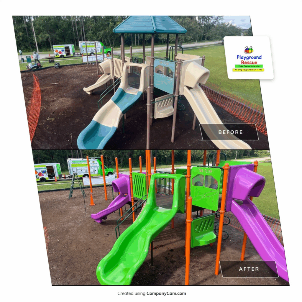Faded Playground Restored