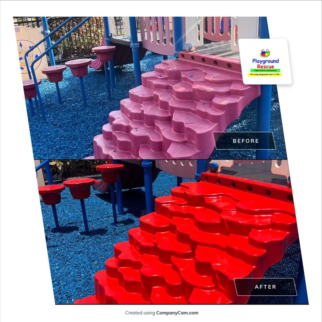 Restored Playground Climber